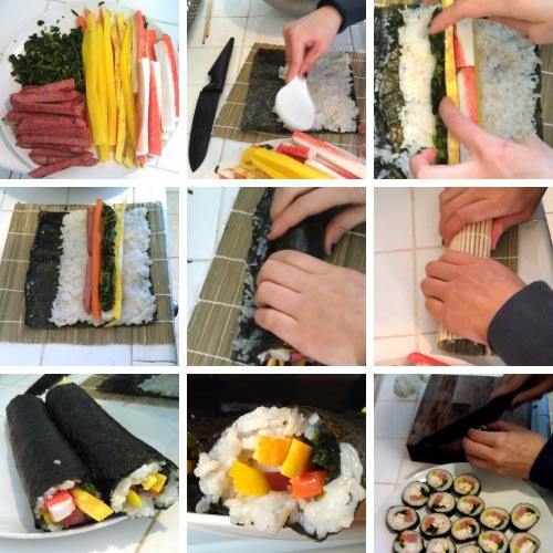 Kimbap sequence